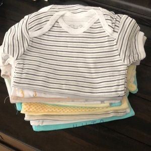 15 assorted Rene Rofe onesies 0-3 mths